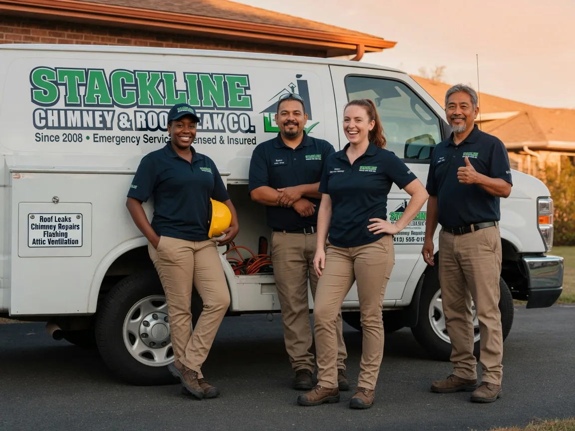 Chimney flashing repair company in Flournoy, CA